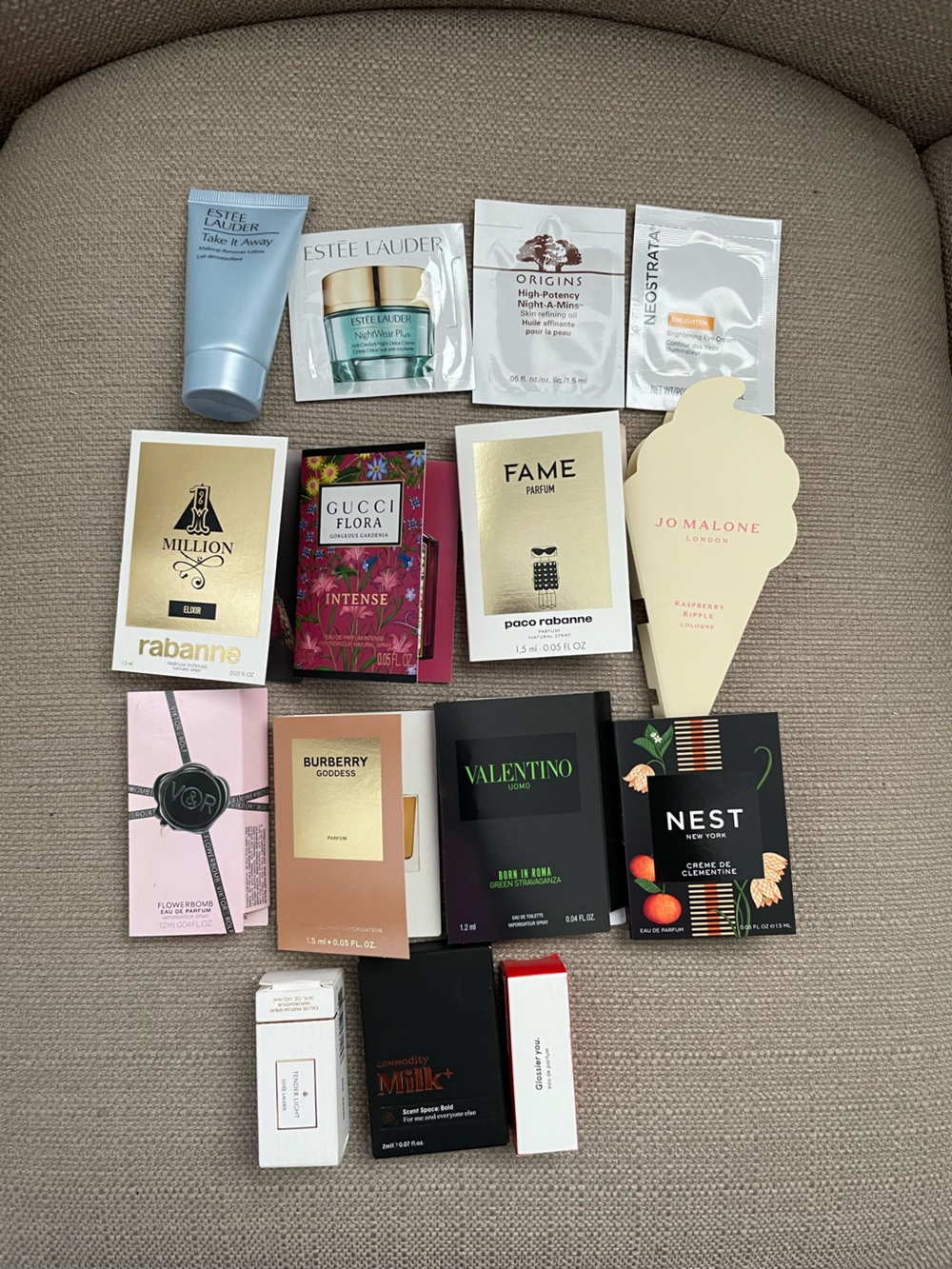 15 Luxury beauty samples perfumes and skincare